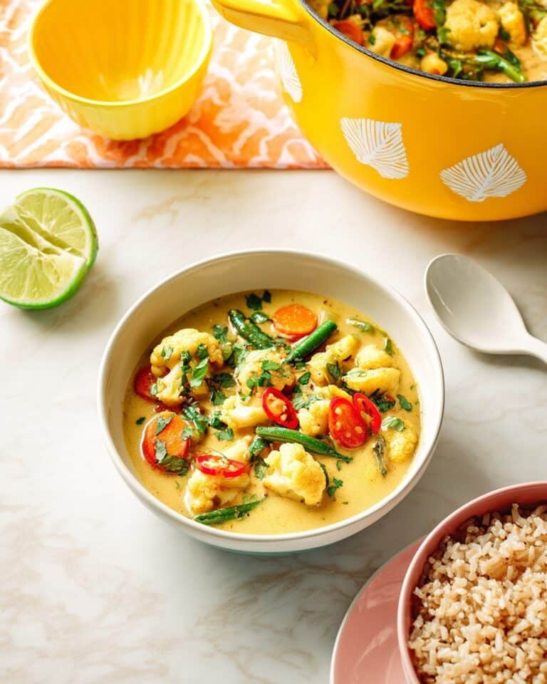 Cauliflower & Green Bean Curry Recipe