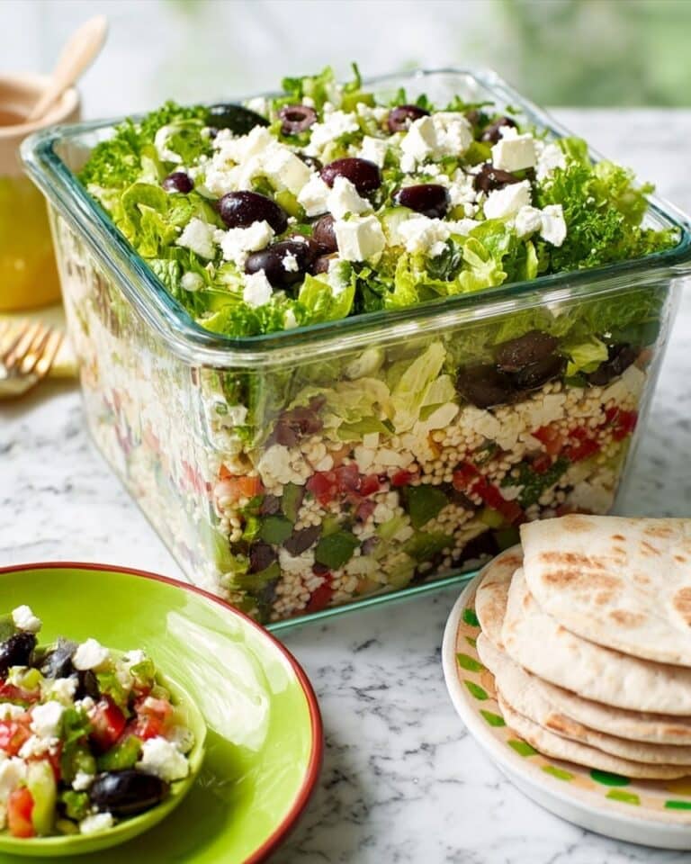 Layered Hummus, Tabbouleh & Feta Picnic Bowl Recipe