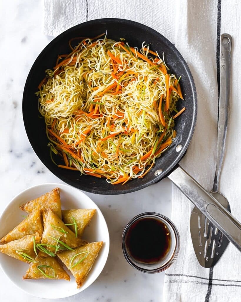 Sesame-Crusted Tofu with Gingery Noodles Recipe