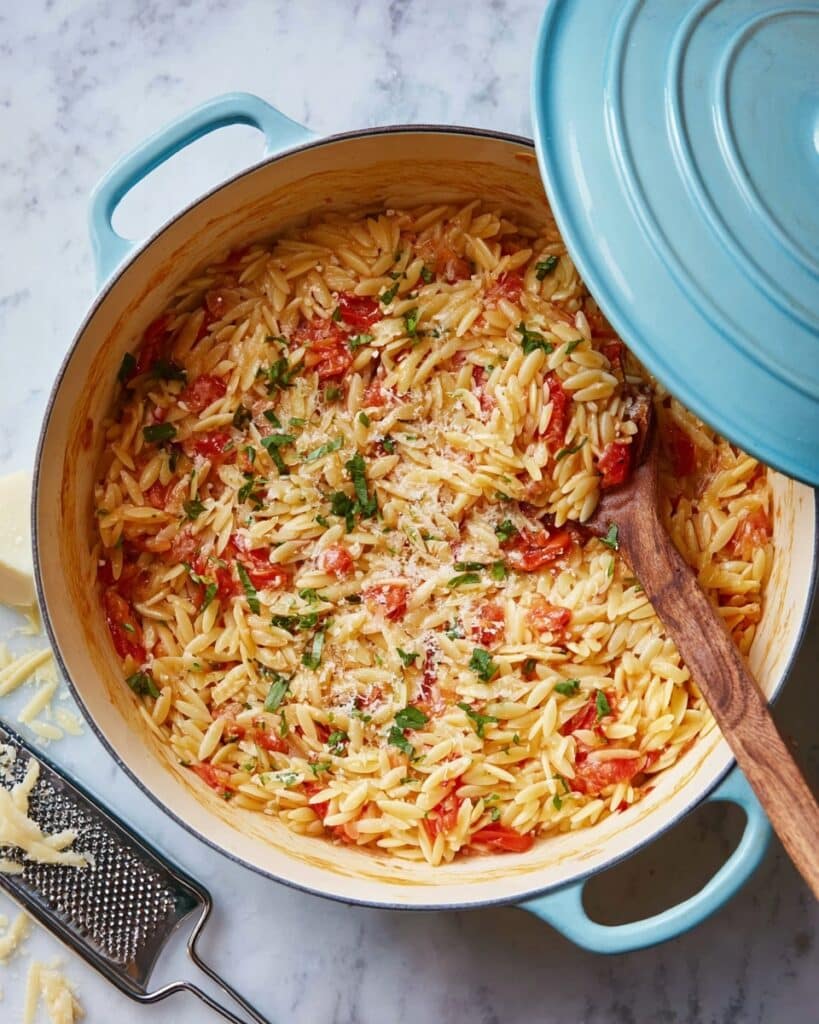 One-Pot Tomato Orzo Recipe