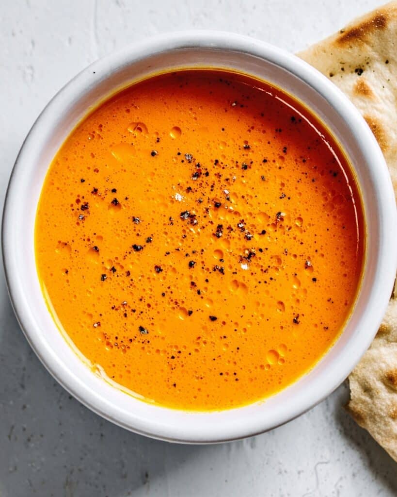 Hot ‘n’ Spicy Roasted Red Pepper & Tomato Soup Recipe