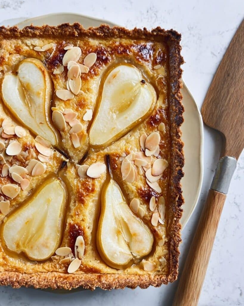 Pear & Cardamom Tart Recipe