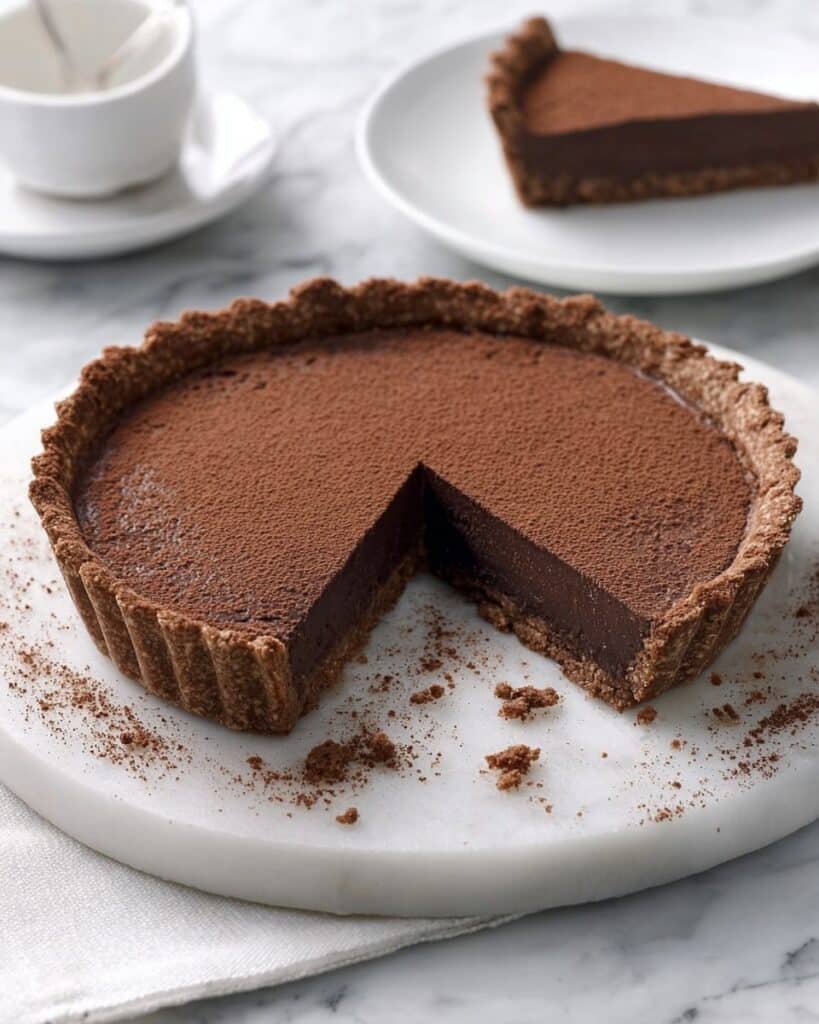 Angela’s Lighter Chocolate Tart Recipe