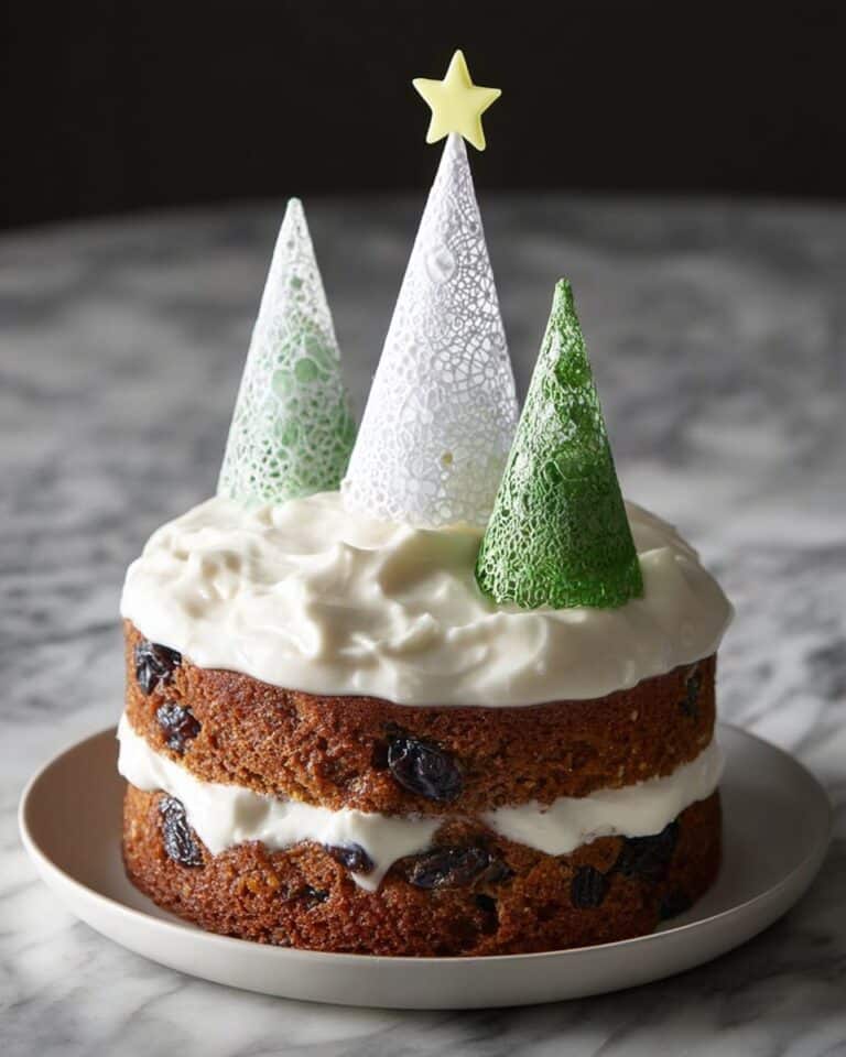 Let-it-glow Christmas Cake Recipe