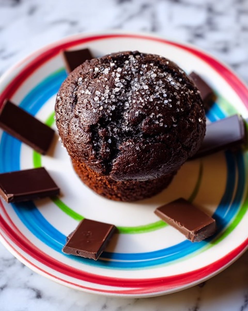 Dark Chocolate Protein Muffins Recipe