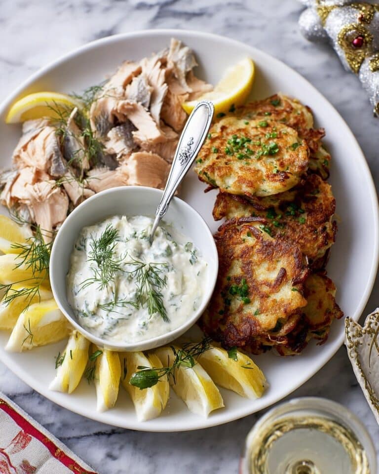 Smoked Fish & Potato Latkes Sharing Platter Recipe