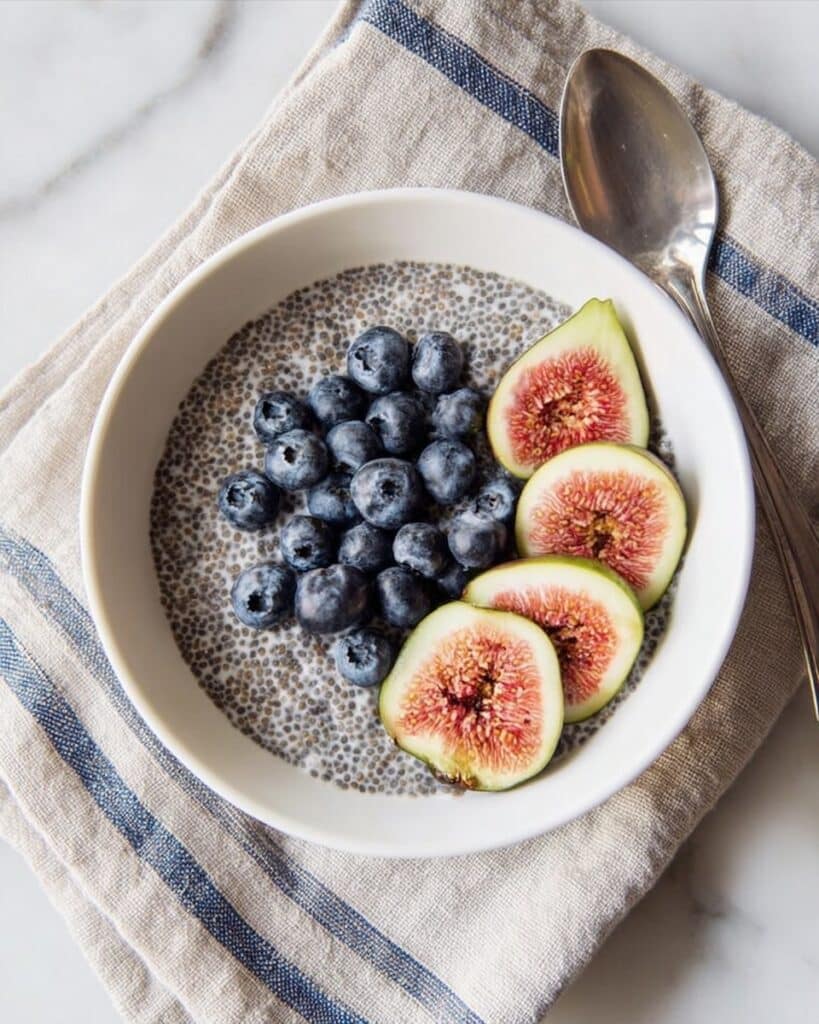 Fig & Blueberry Chia Pudding Recipe