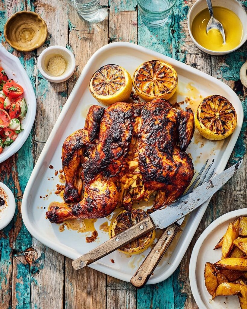 Spiced Yogurt Barbecue Chicken Recipe