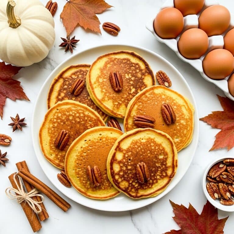 Chai Spiced Pumpkin Pancakes Recipe