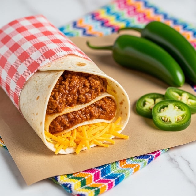 Vegan Chili Cheese Burrito Recipe