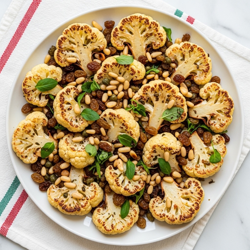 Sicilian Roasted Cauliflower Recipe