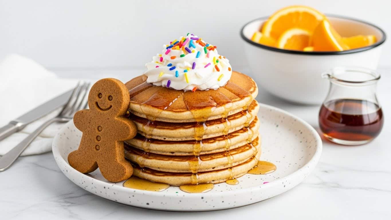 Gingerbread Pancakes Recipe