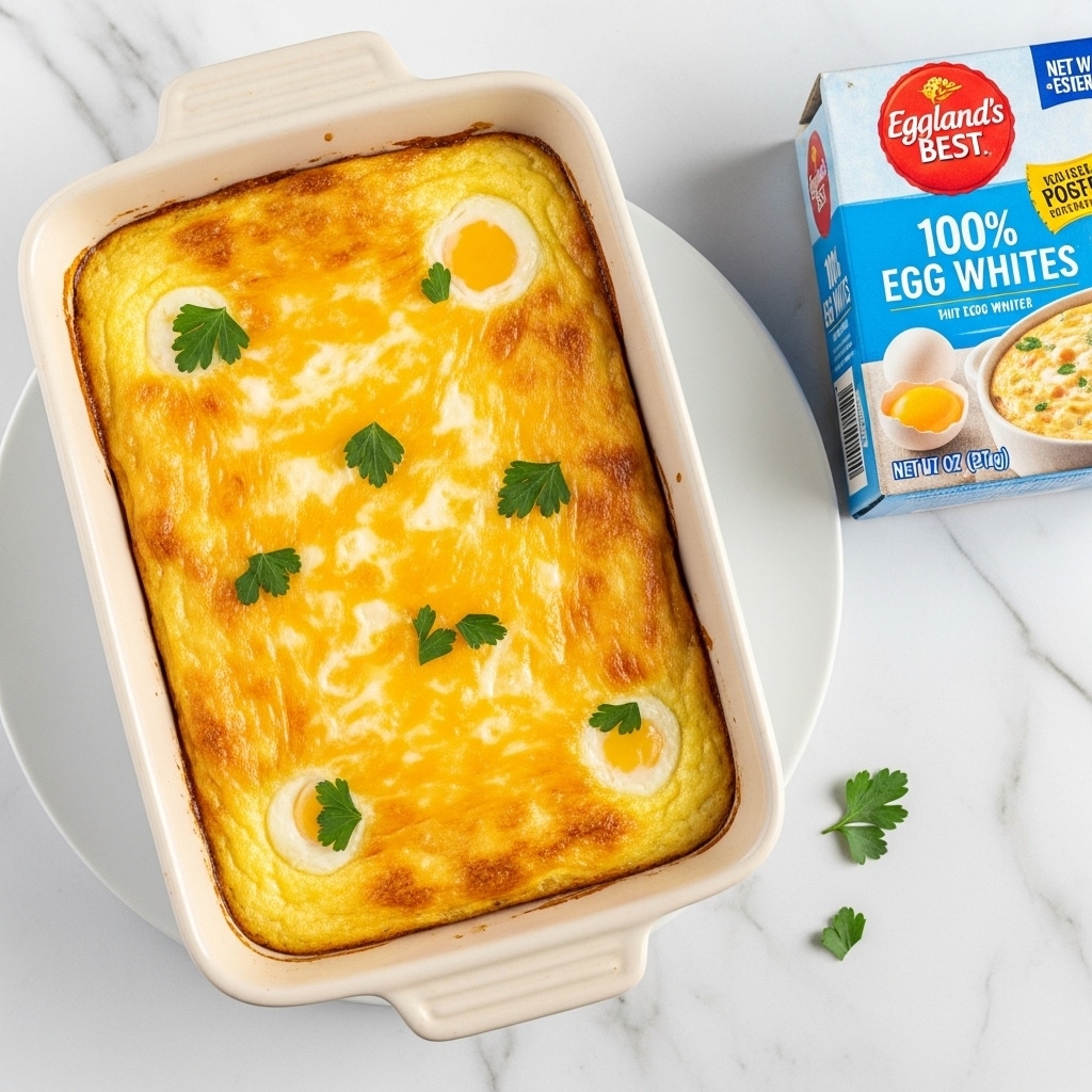 Easy Cheesy Personal Breakfast Casserole Recipe