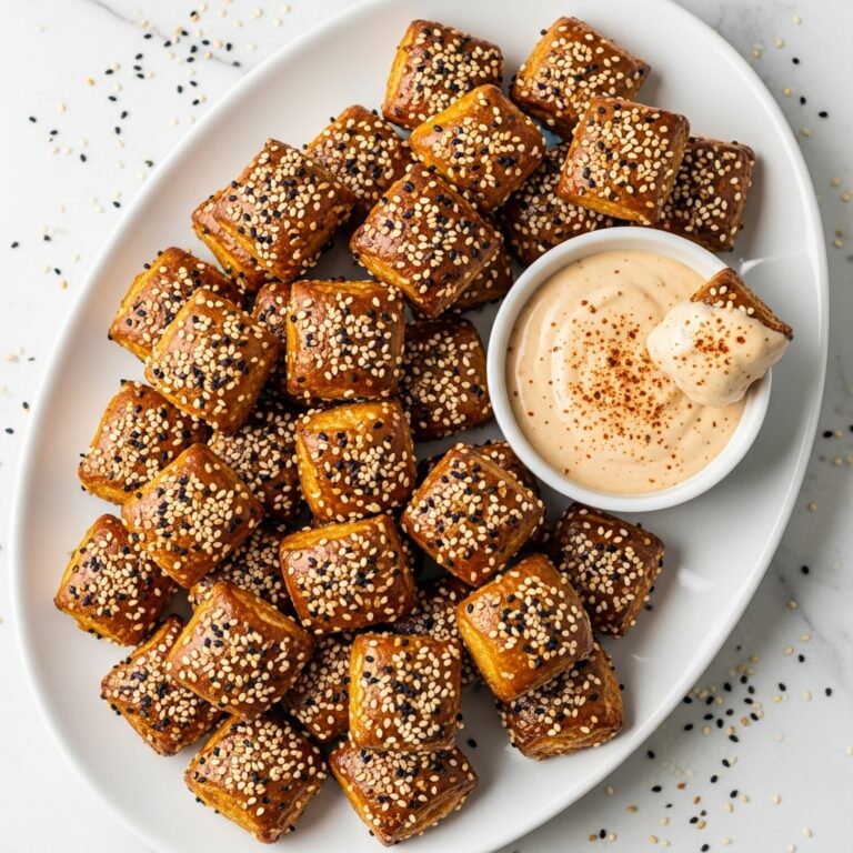 Everything Pretzels with Chipotle Beer Cheese Recipe