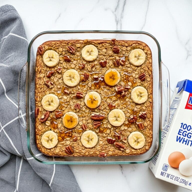 Banana Bread Baked Oatmeal Recipe