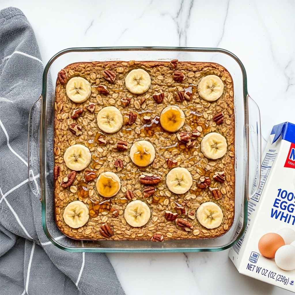 Banana Bread Baked Oatmeal Recipe