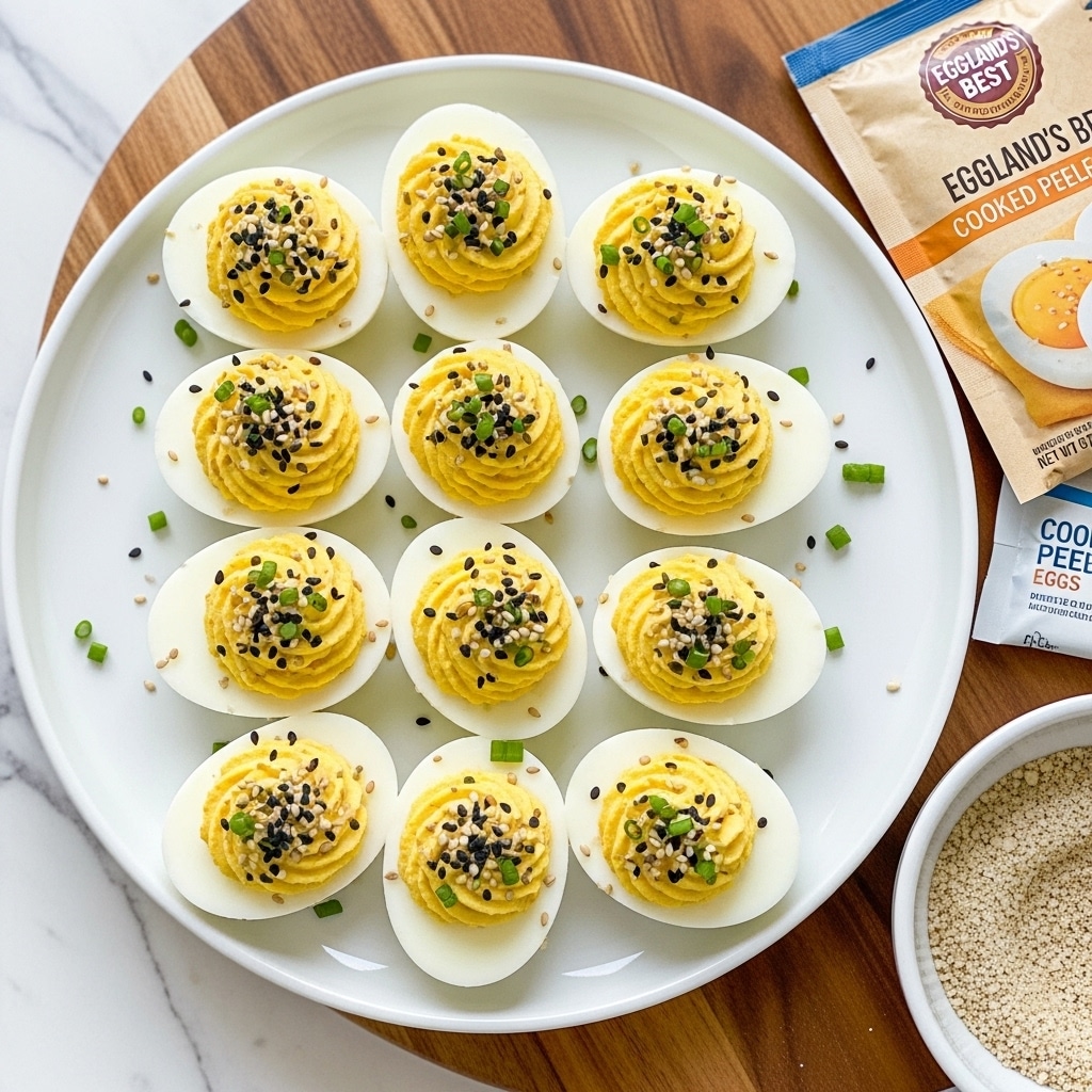 Everything Bagel Deviled Eggs Recipe