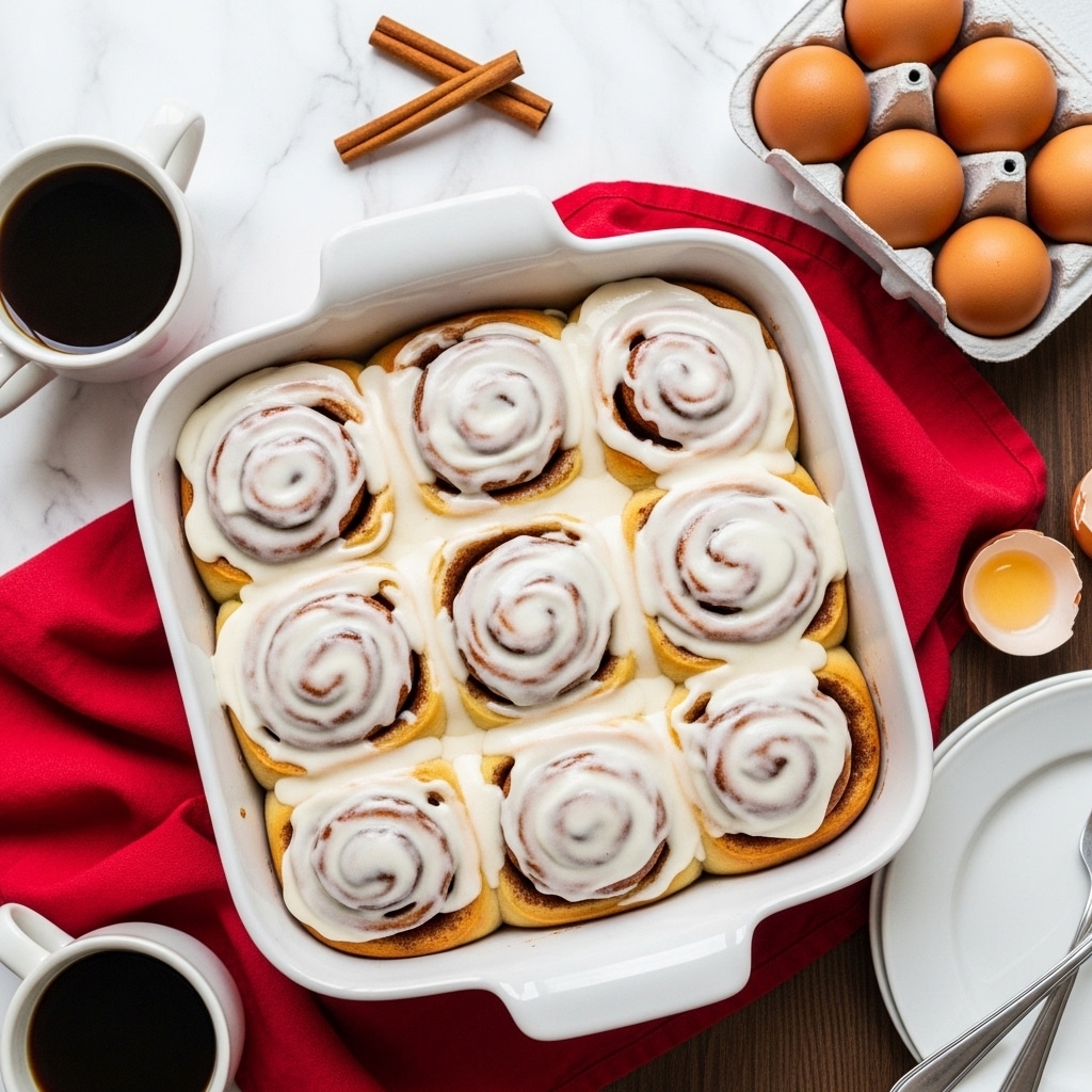 Brioche Cinnamon Rolls with Cream Cheese Frosting Recipe