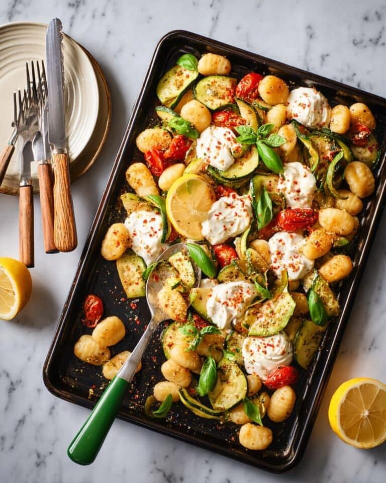 Gnocchi Traybake with Lemony Ricotta Recipe