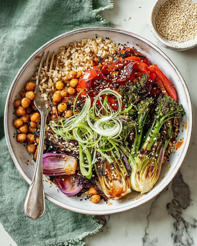 Roasted Teriyaki Veg Bowl Recipe