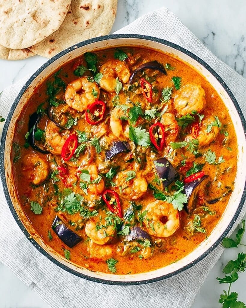 Prawn & Aubergine Curry Recipe