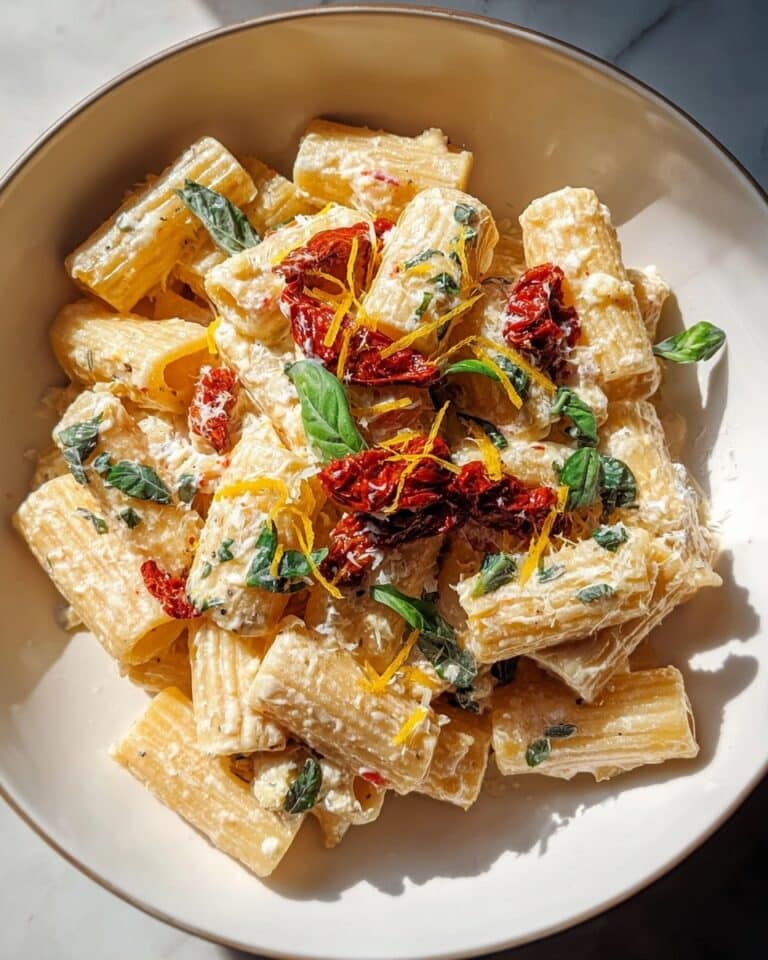 Sun-Dried Tomato and Feta Baked Pasta Recipe