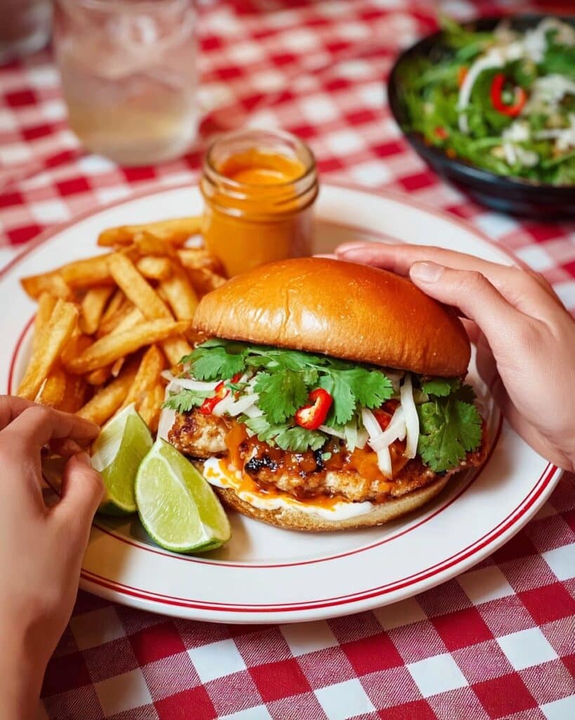 Aromatic Prawn Smash Burgers Recipe