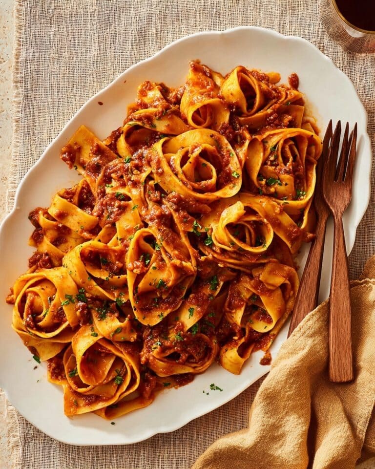 Caramelised Red Onion & Anchovy Pasta with Gremolata Recipe