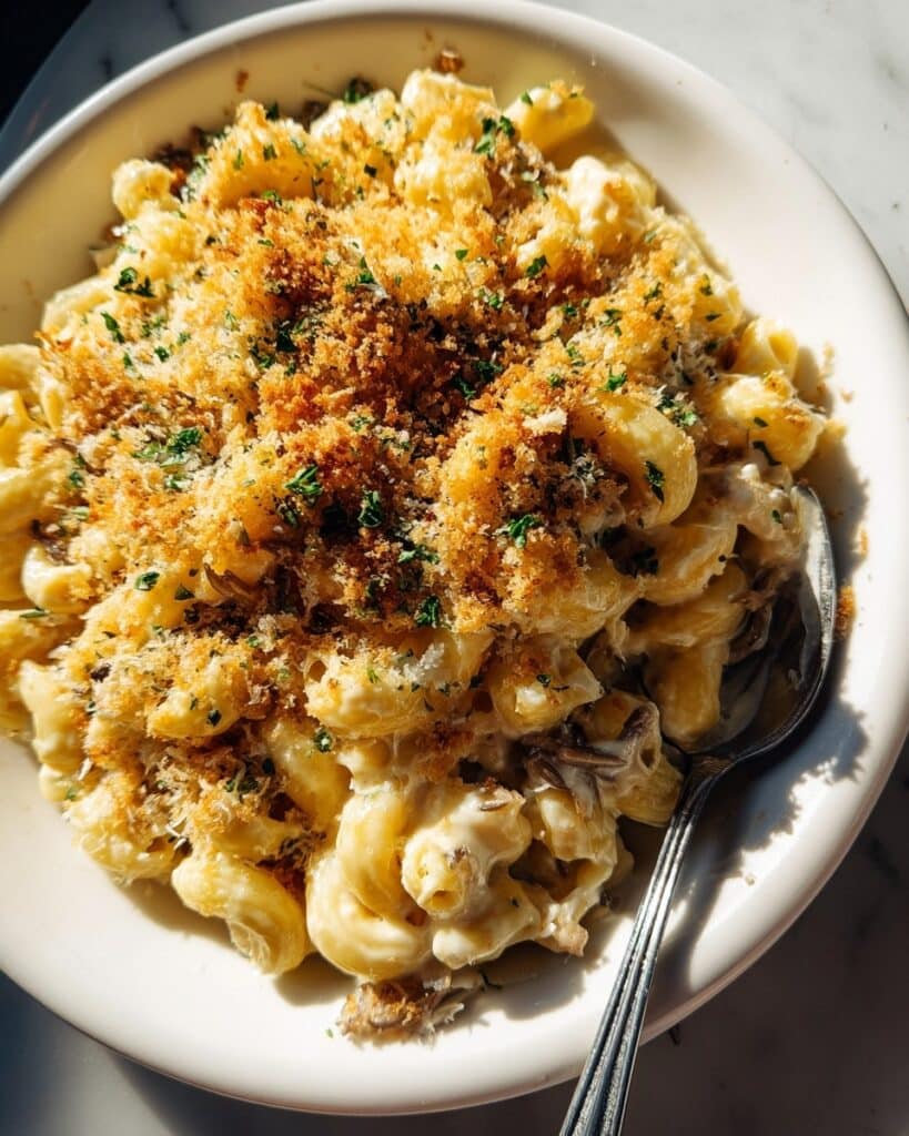 Sardine-Studded Mac and Cheese Bake Recipe