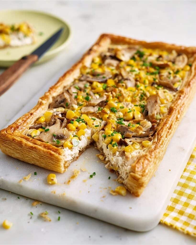 Tuna & Sweetcorn Slice Recipe