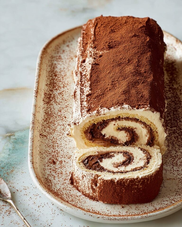 Tiramisu Meringue Roulade Recipe