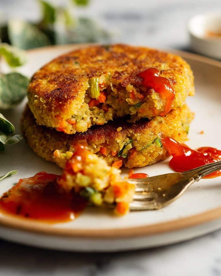 Leftover Christmas Lunch Patties with Gochujang Mayo Recipe