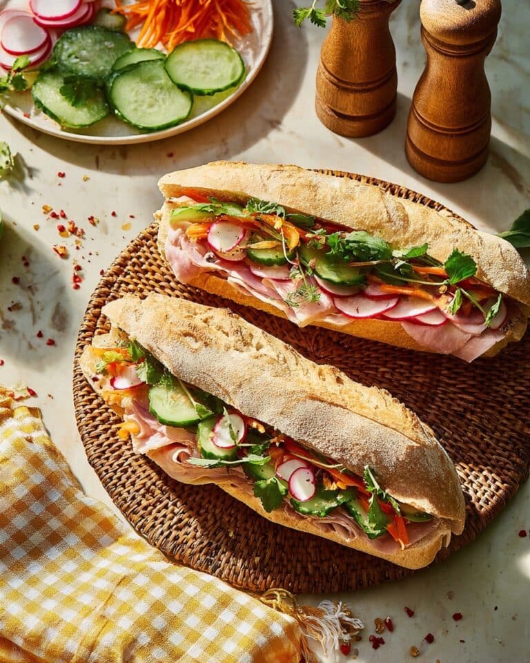 Picnic Banh Mi Baguette Recipe