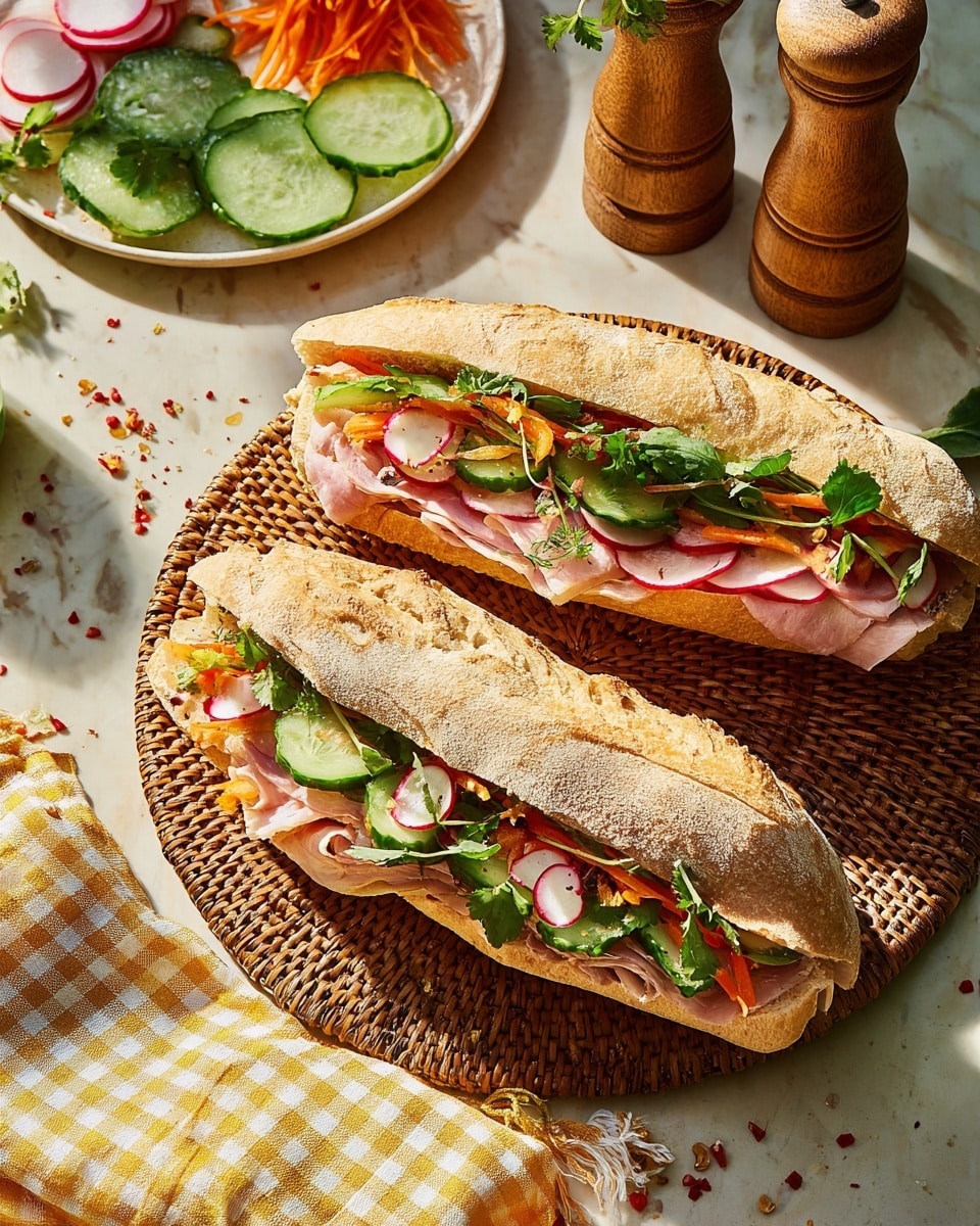 Picnic Banh Mi Baguette Recipe