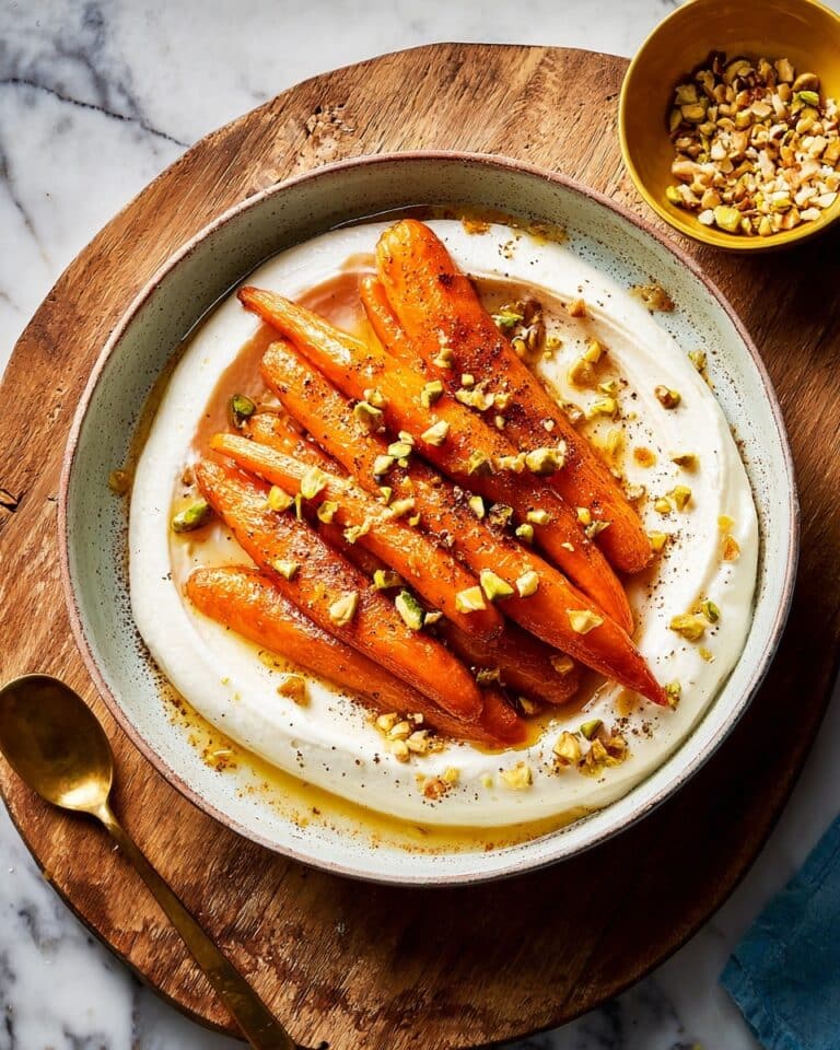 Miso-Glazed Carrots with Whipped Ricotta Dip Recipe