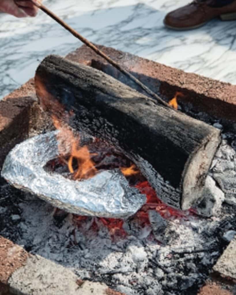 Campfire Popcorn in Foil Packets Recipe