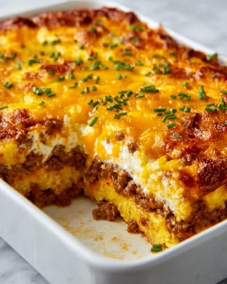 Ultimate Overnight Beef Breakfast Casserole Recipe