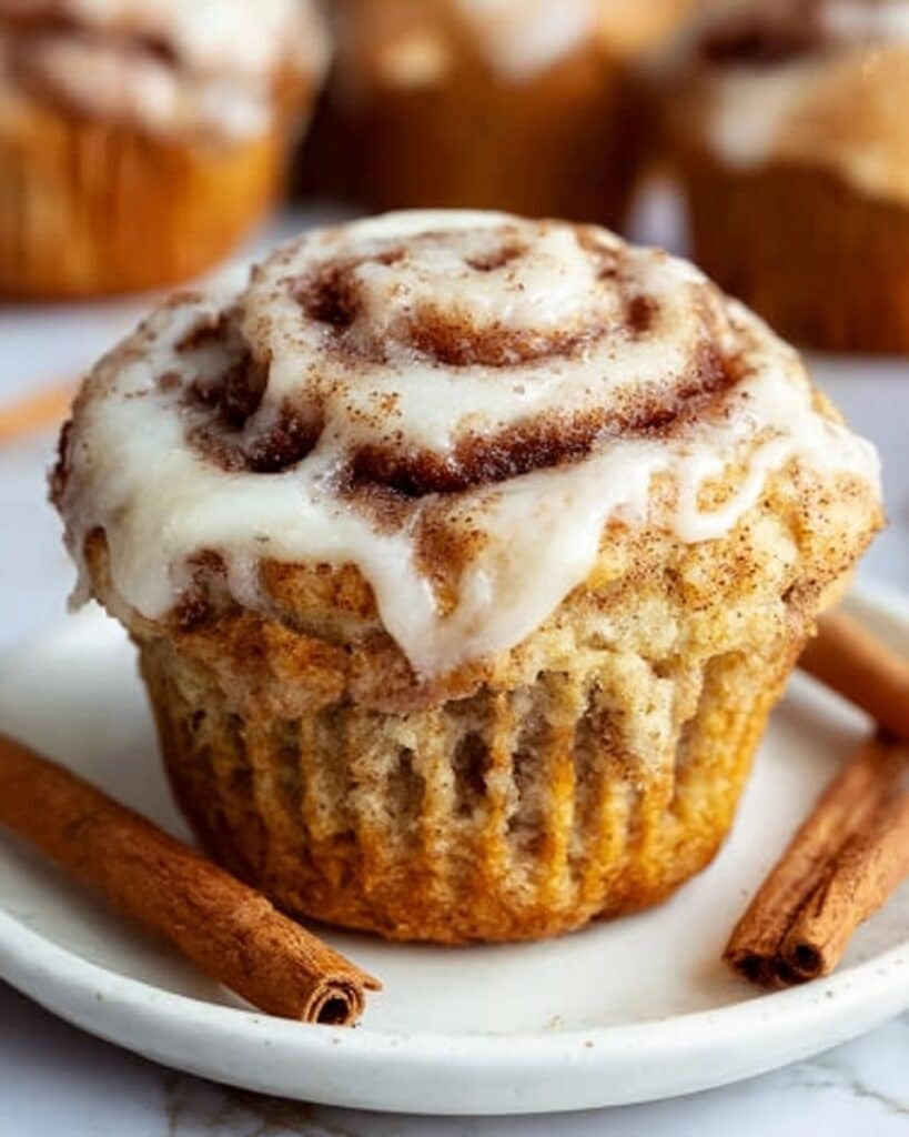 Cinnamon Roll Protein Muffins: Healthy & Delicious Recipe