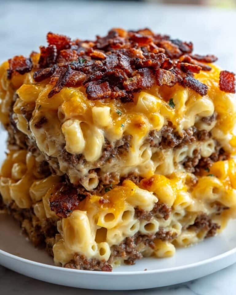 BBQ Bacon Cheeseburger Casserole: A Delicious Twist on a Classic Favorite Recipe