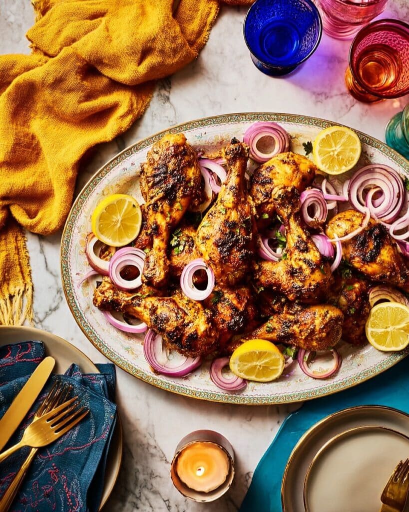 Chicken Drumsticks with Cashew and Turmeric (Kalmi Kebab) Recipe