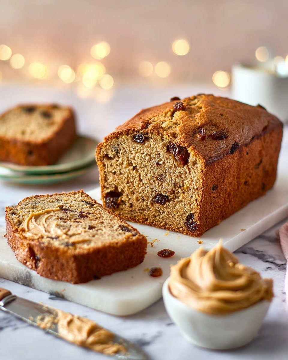 Mincemeat Banana Bread with Salted Caramel Butter Recipe