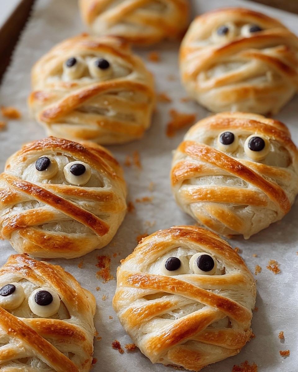 Baked Cheese Mummies Recipe