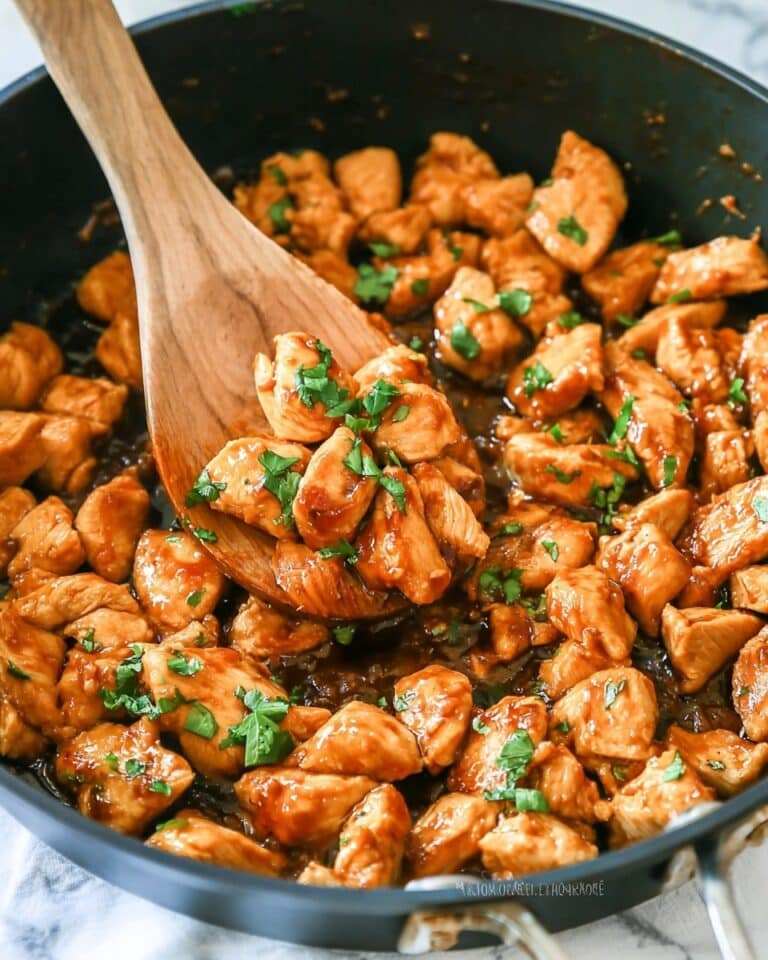 Honey BBQ Chicken Bites Recipe