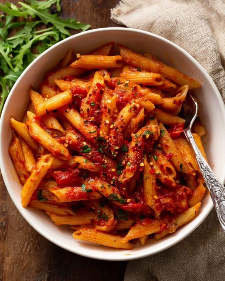 Penne all’Arrabbiata (Spicy Tomato Pasta) Recipe