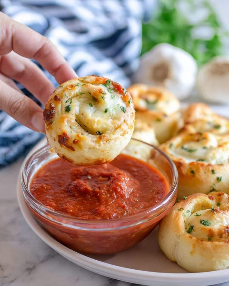 Cheesy Pepperoni Pizza Rolls Recipe