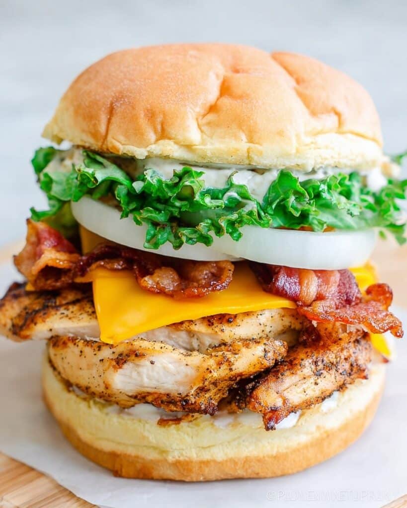 Blackened Chicken Sandwich Recipe