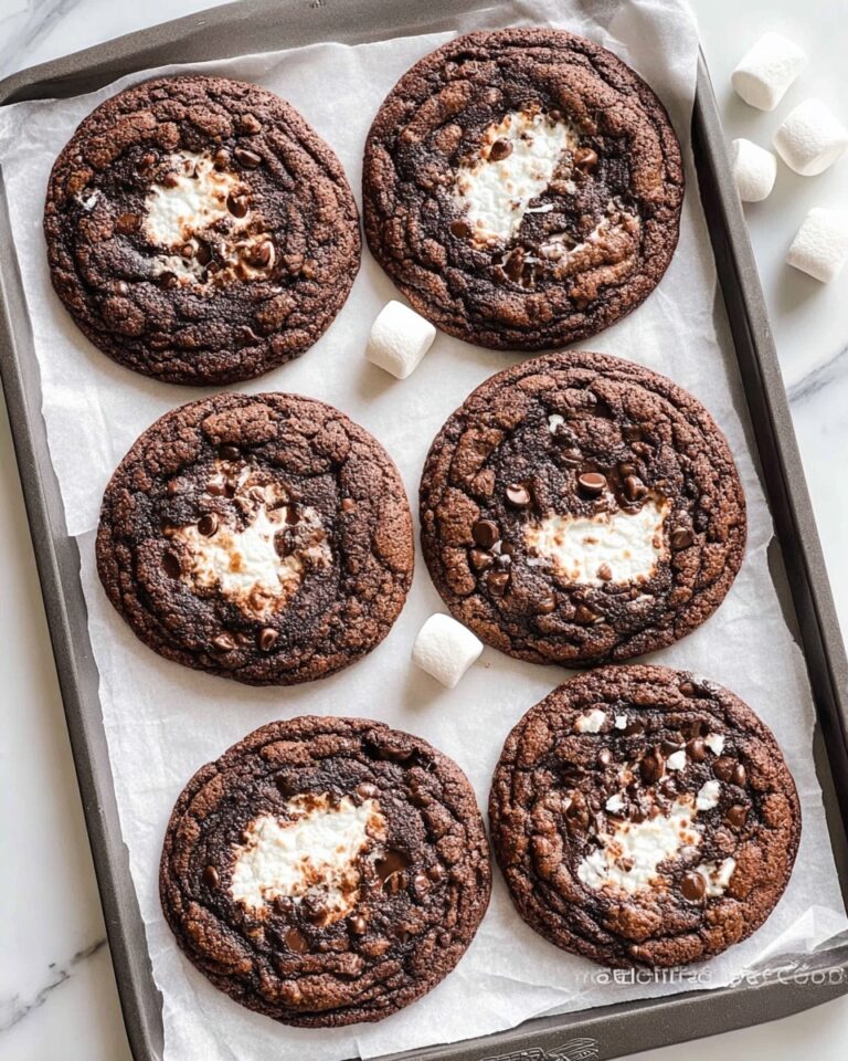 Chocolate Marshmallow Cookies Recipe