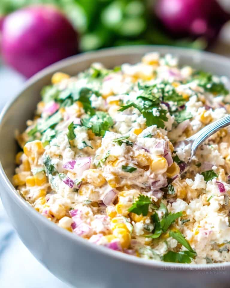 Mexican Street Corn Chicken Salad Recipe