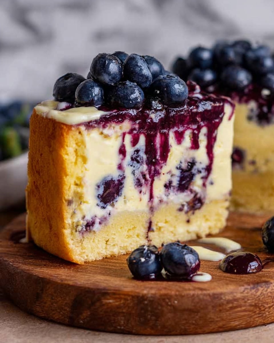 Blueberry Custard Cake Recipe