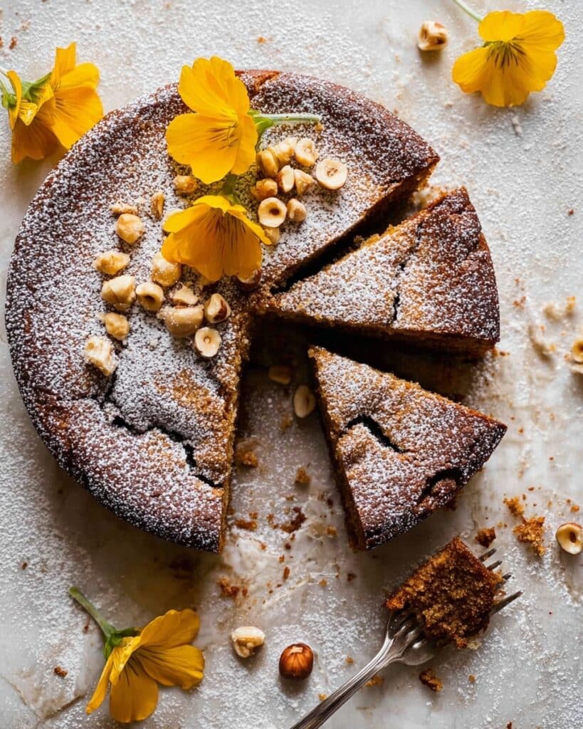 Hazelnut Olive Oil Cake (GF, DF) Recipe
